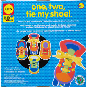 ALEX Toys Little Hands One, Two, Tie My Shoe