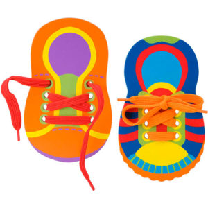 ALEX Toys Little Hands One, Two, Tie My Shoe