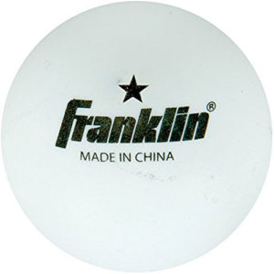 Franklin Sports 1 Star Table Tennis Balls (Pack of 6), 38 mm